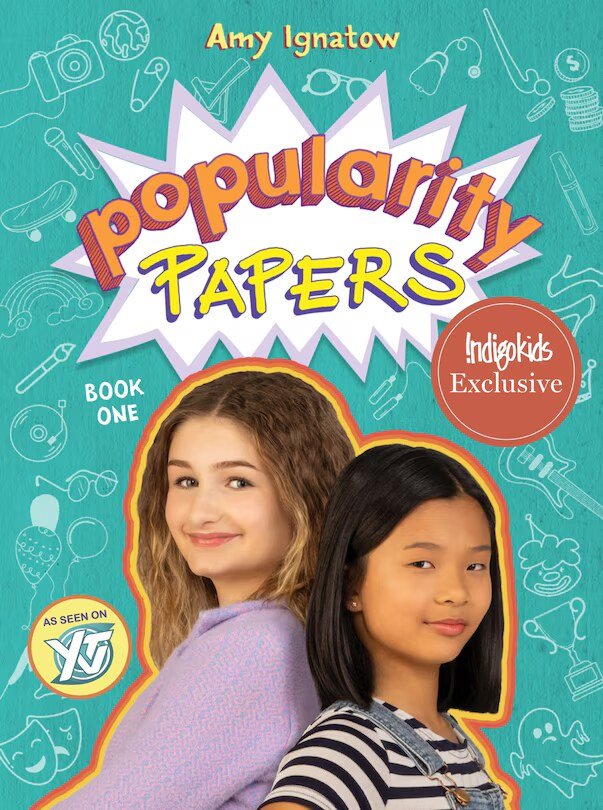 Glee Dango behind the scenes on Popularity Papers